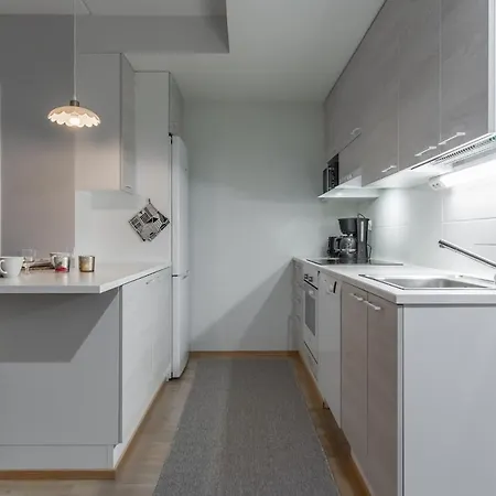 Apartamento Scandi Forest Flat Across From The Train Station Rovaniemi