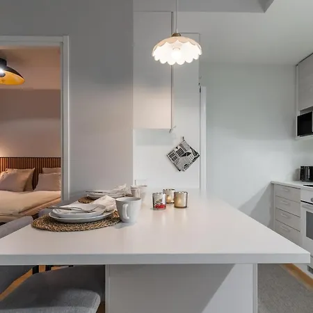 Appartement Scandi Forest Flat Across From The Train Station Rovaniemi