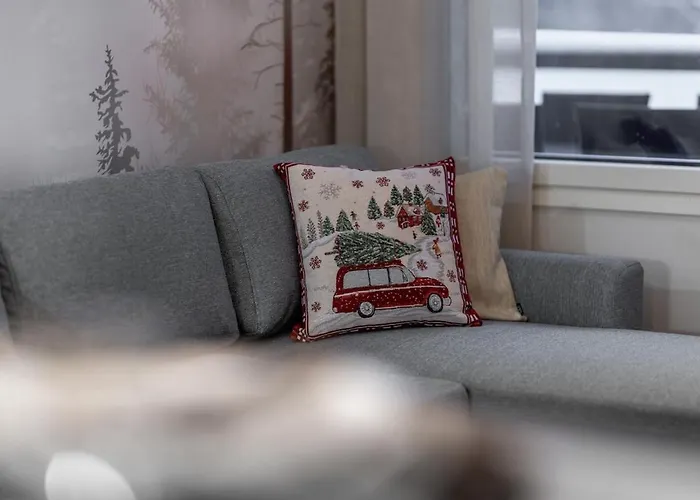 Scandi Forest Flat Across From The Train Station * Rovaniemi