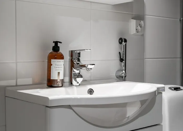 Appartement Scandi Forest Flat Across From The Train Station Rovaniemi